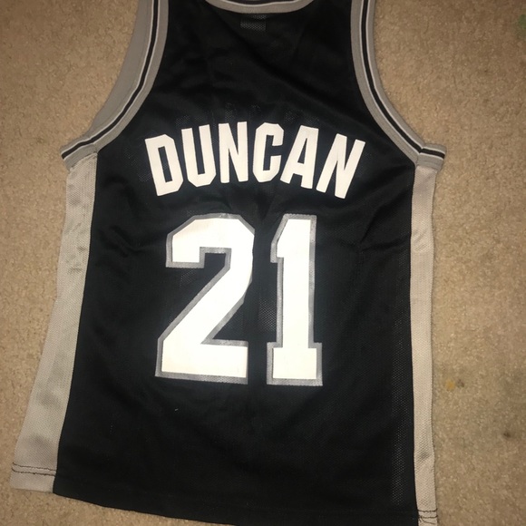 Rookie Tim Duncan Jersey (Youth) - Picture 2 of 2